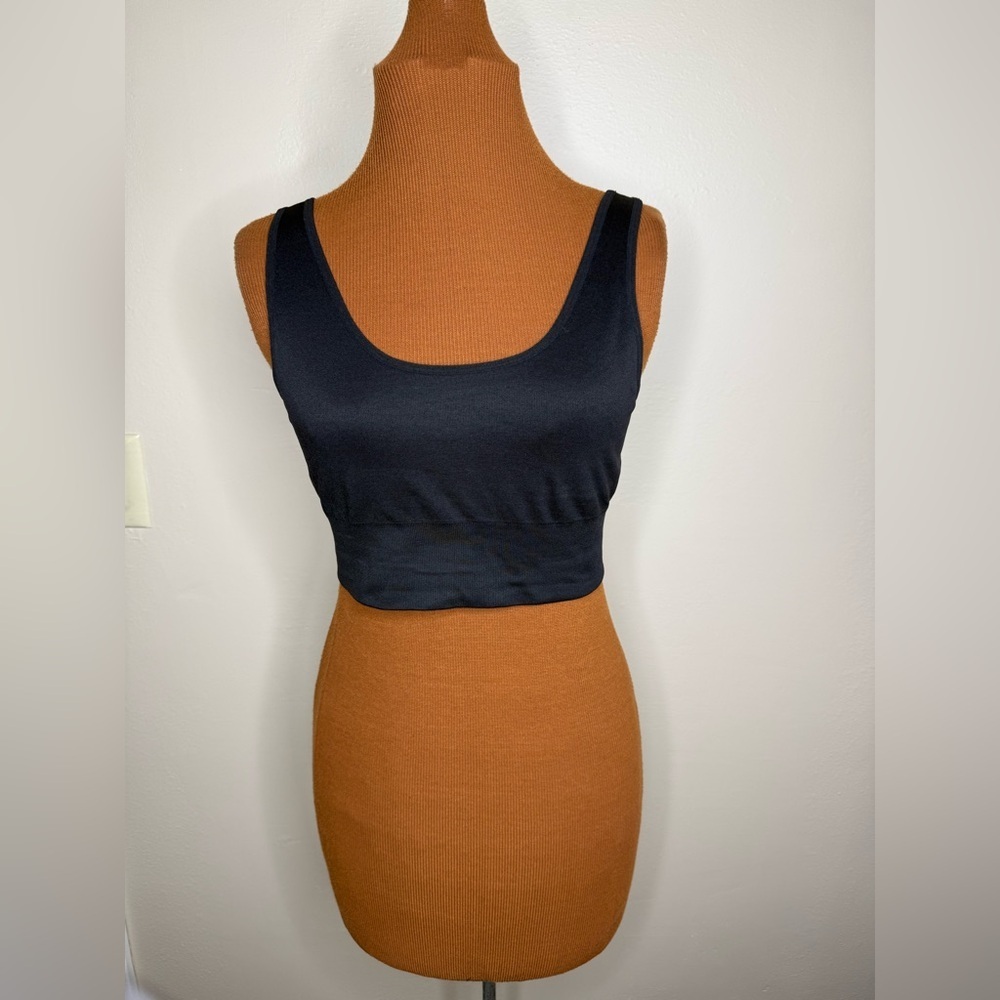 Fruit of the Loom Black Bra Sporty Wireless Size Large